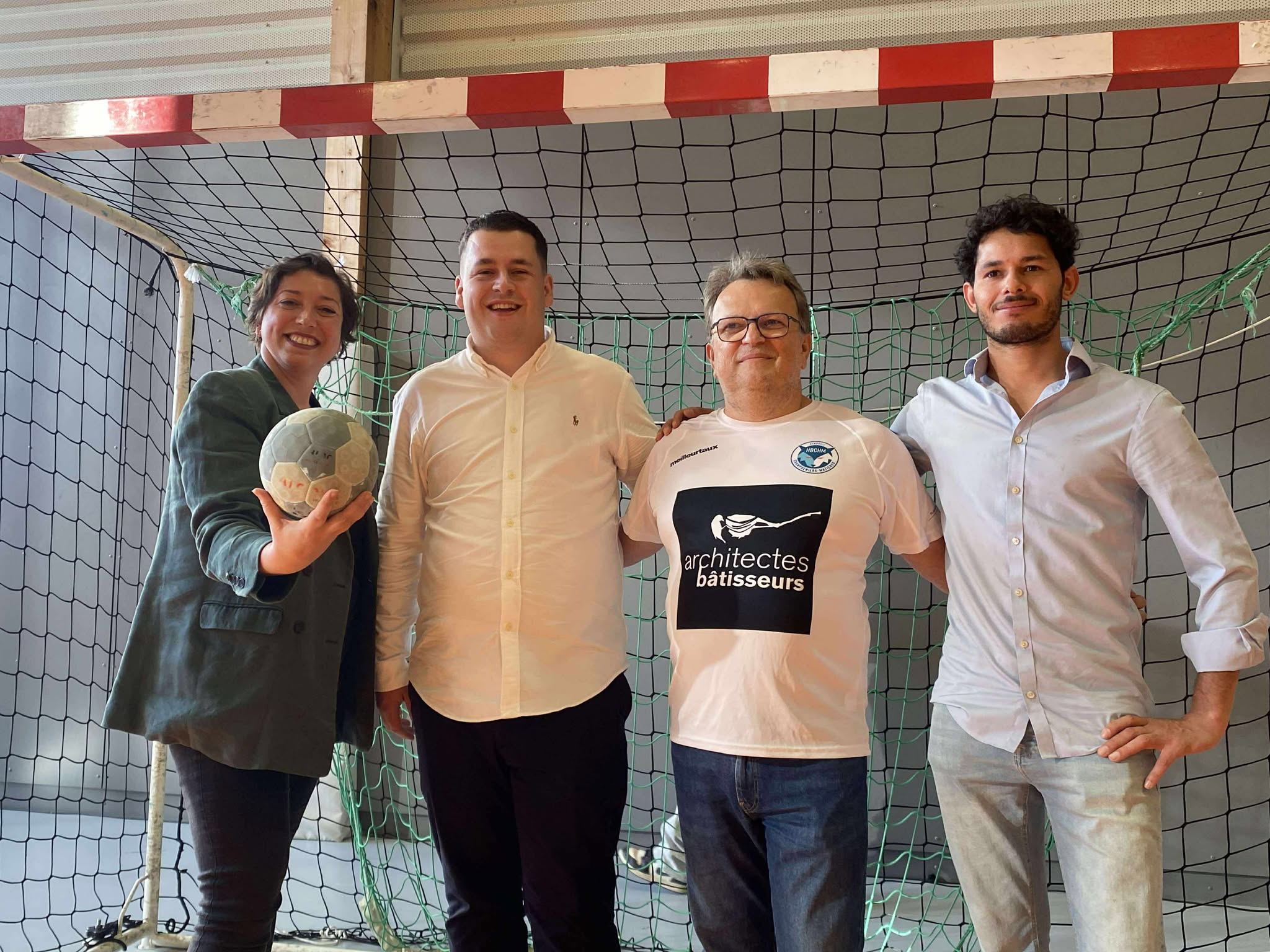 Coralie Dénoues a rendu visite au club ce samedi.