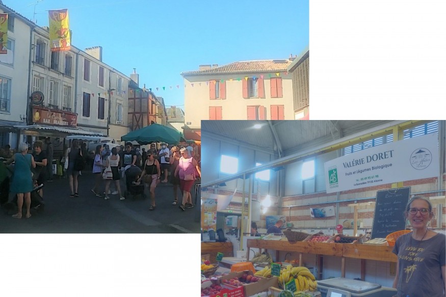 Prise de la température sur le marché parthenaisien