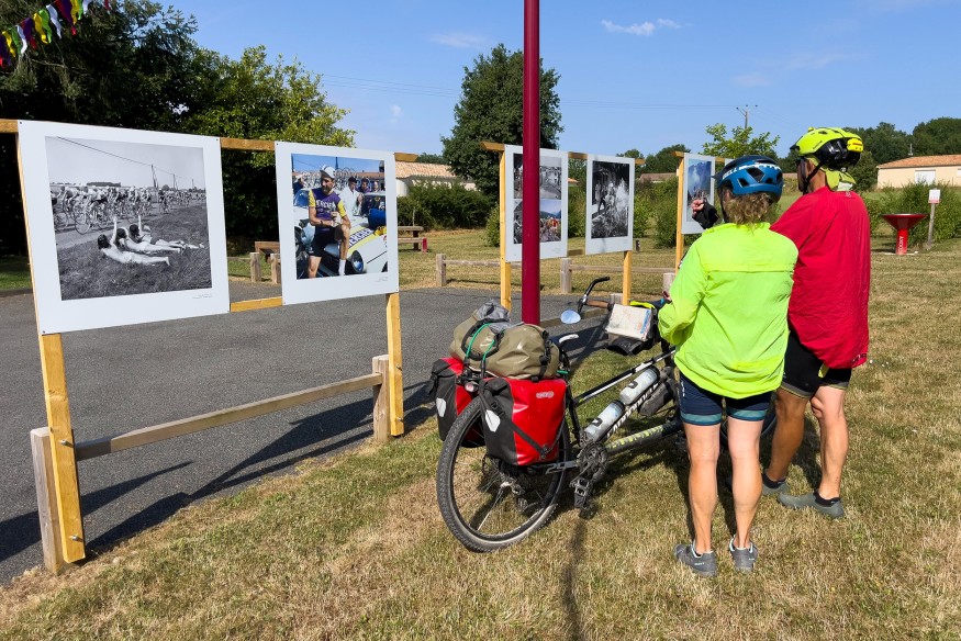 Le Tour de France au carré à Saint Pardoux-Soutiers et à Ardin