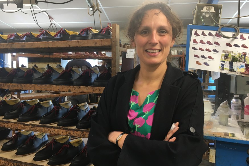 Une technique particulière pour des chaussures particulières